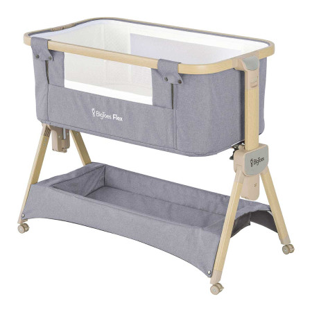 minicuna colecho bigtoes flex en color gris grey nature