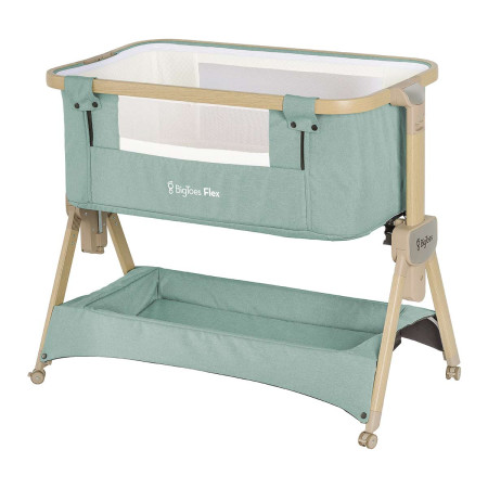 minicuna colecho bigtoes flex en color verde green mineral