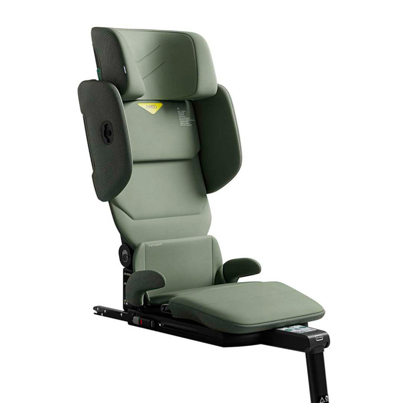 silla de coche axkid up en color verde nordic bloom green