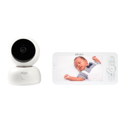 Vigilabebés Beaba Zen premium white en color blanco