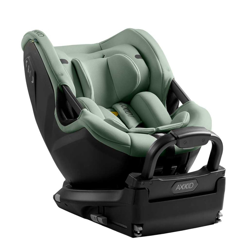 Axkid Spinkid 2 silla de coche 40-105 cm  a contramarcha, acm, verde