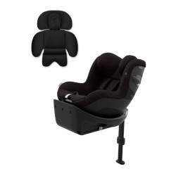silla de coche sirona gi de cybex en color negro magic black