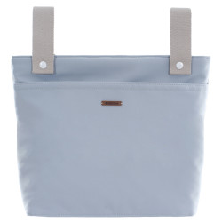 Bolso talega Neopreno de Uzturre en color menta y asas color piedra. 2