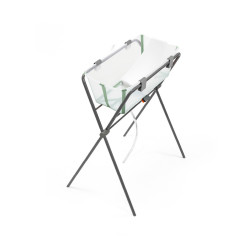 bañera plegable flexi bath de stokke con patas