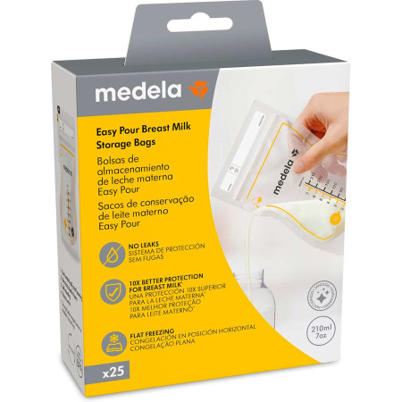 bolsas para leche materna 25 uds