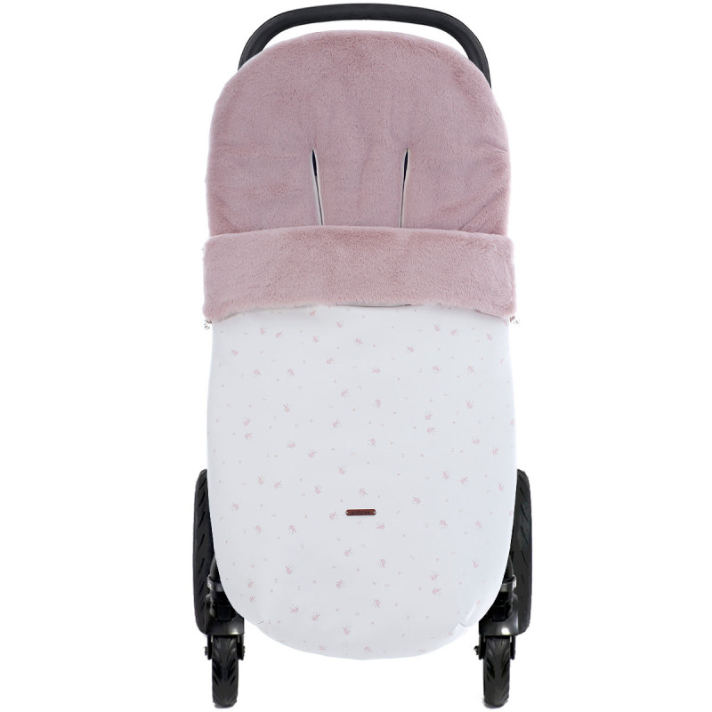 saco de silla polipiel colección CLEA de Uzturre exterior Mouton en color rosa empolvado