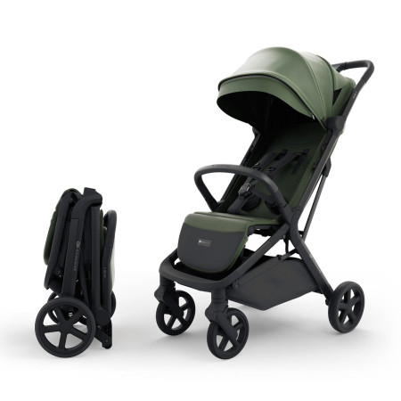 silla de paseo NUBI 3 de Kinderkraft en color verde mystic green