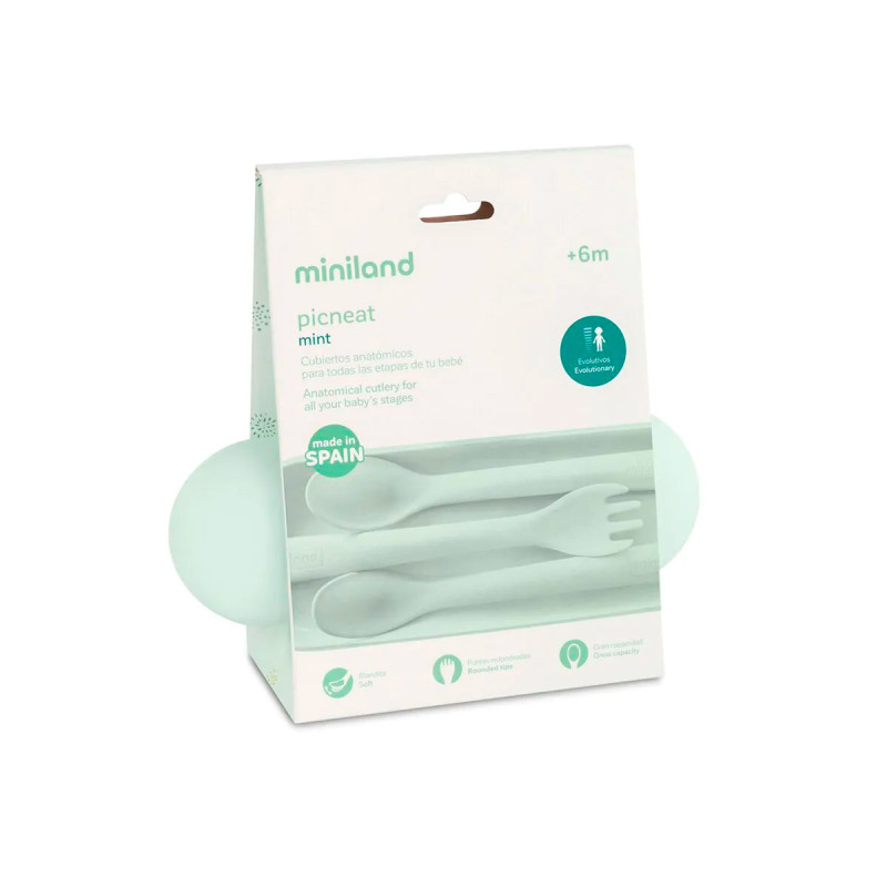 Set de cubiertos Picneat de Miniland