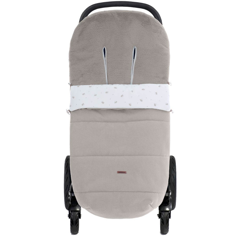 saco de silla universal de Uzturre colección CAMIL CLEA interior mouton en color marrón piedra