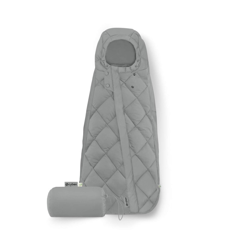 saco para silla de coche MINI Snogga 2 de Cybex en color gris stone grey