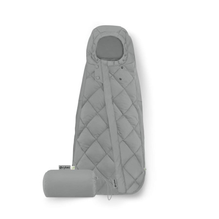 saco para silla de coche MINI Snogga 2 de Cybex en color gris stone grey