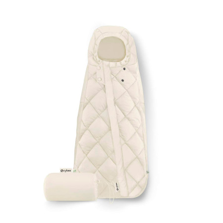 saco para silla de coche MINI Snogga 2 de Cybex en color seashell beige