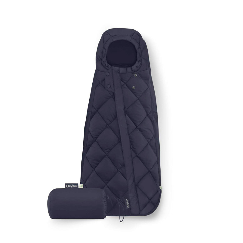 saco para silla de coche MINI Snogga 2 de Cybex en color azul ocean blue