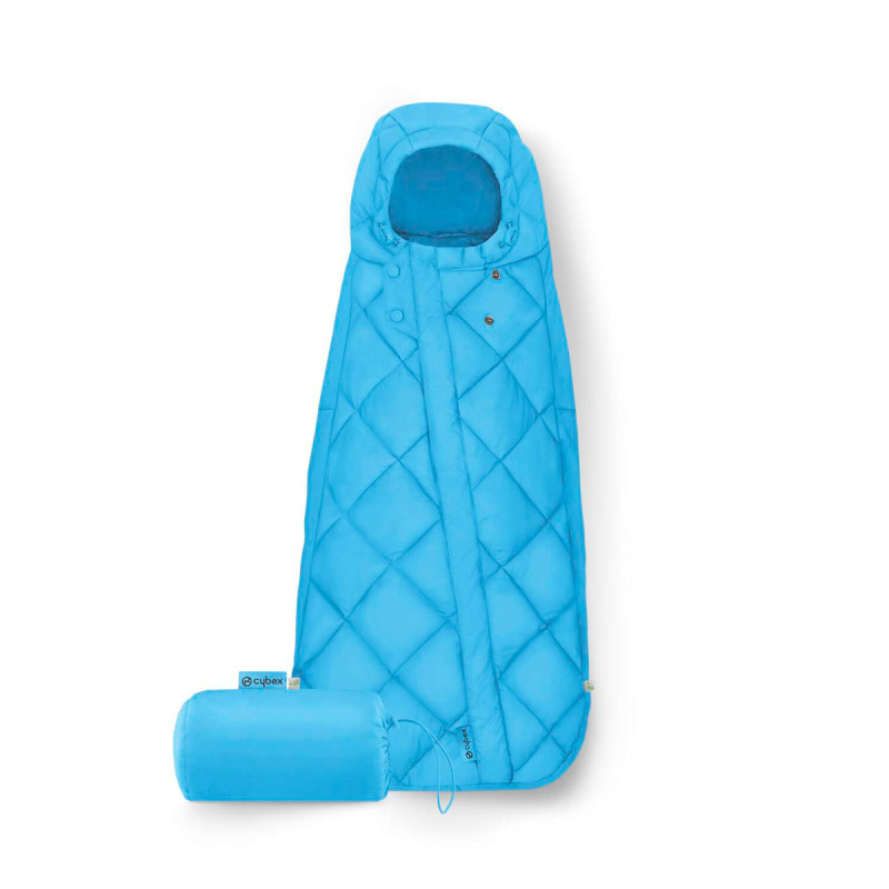 saco para silla de coche MINI Snogga 2 de Cybex en color azul beach blue