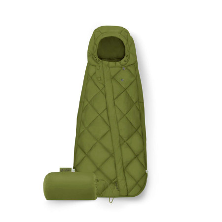 saco para silla de coche MINI Snogga 2 de Cybex en color verde nature green
