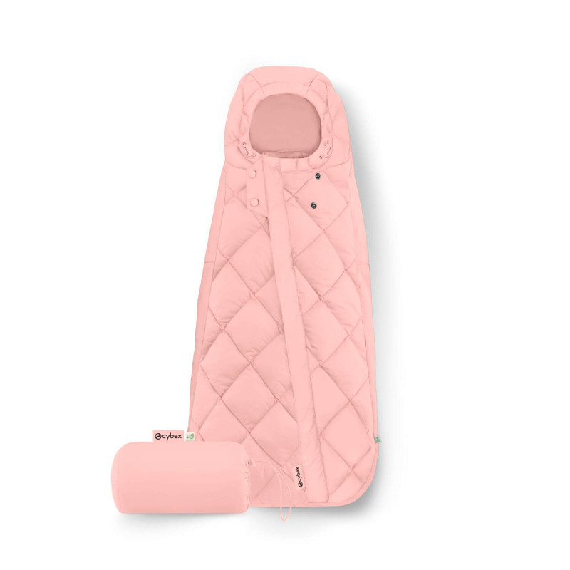 saco para silla de coche MINI Snogga 2 de Cybex en color rosa candy pink