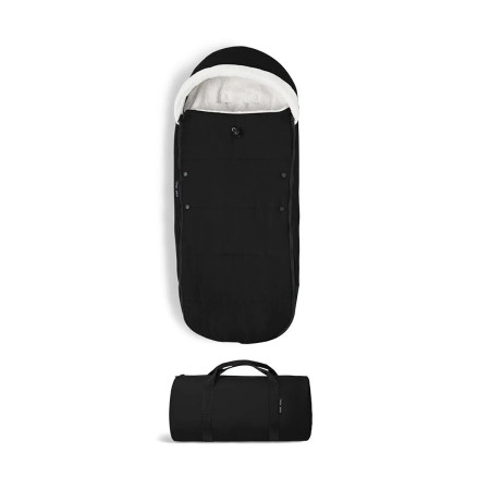 saco de invierno para silla de paseo Yoyo de Stokke con bolsa de transporte en color negro