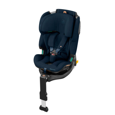 silla de coche para bebé Maxi-Cosi emerald 360 PRO con base isofix en color azul authentic blue