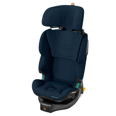 silla de coche para bebé Maxi-Cosi emerald 360 PRO con reposacabezas en color azul authentic blue