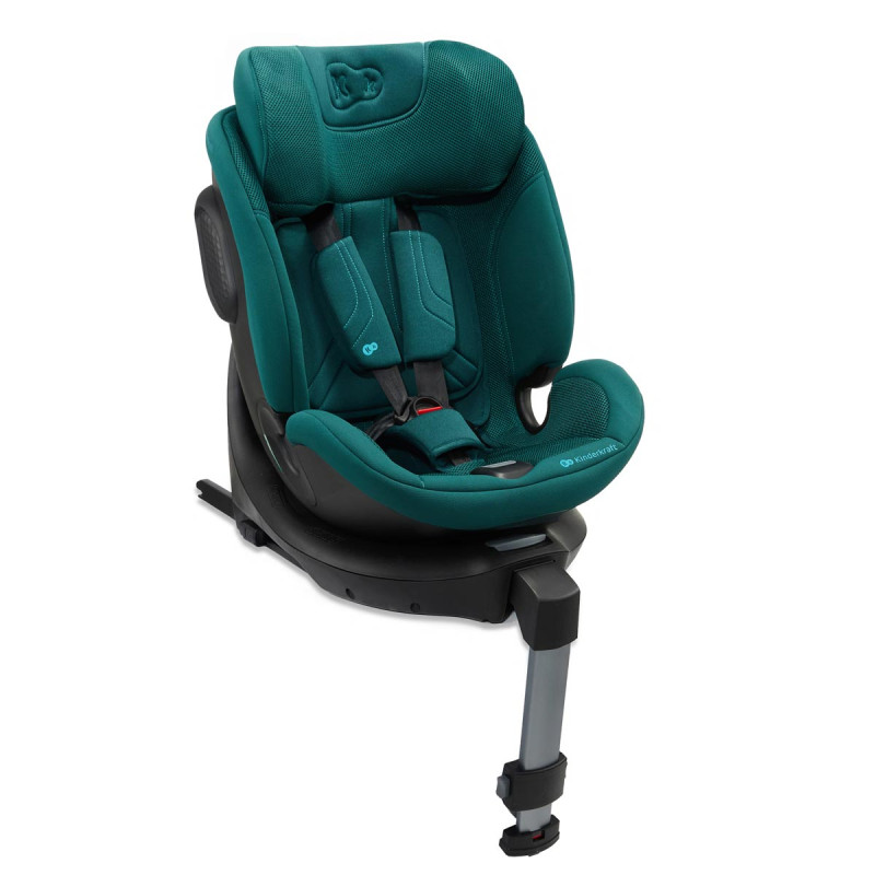 silla de coche xrider2 de Kinderkraft a favor de la marcha en color verde