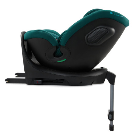 silla de coche xrider2 de Kinderkraft a contramarcha en color verde