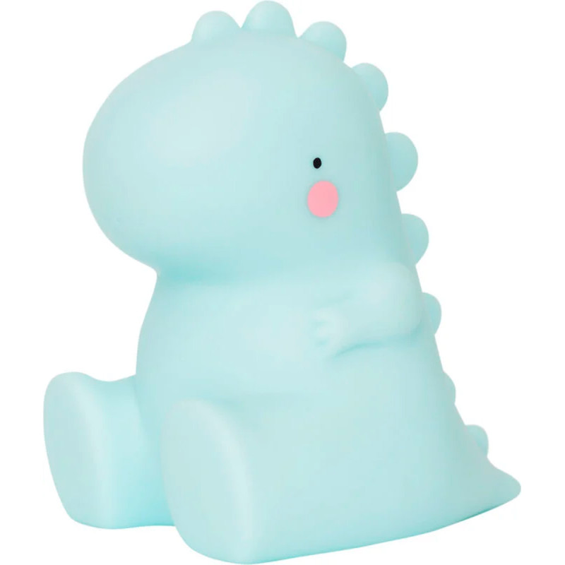 lámpara infantil con forma de dinosaurio t-rex de a little lovely company