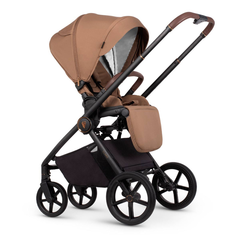 asiento del cochecito para bebé Claro de Venicci en color marrón caramel
