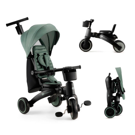 Triciclo evolutivo 6 en 1 JAZZ 2 de Kinderkraft en color verde