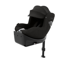 Cybex Sirona Ti  deep black plus desde el nacimiento a los 105cm