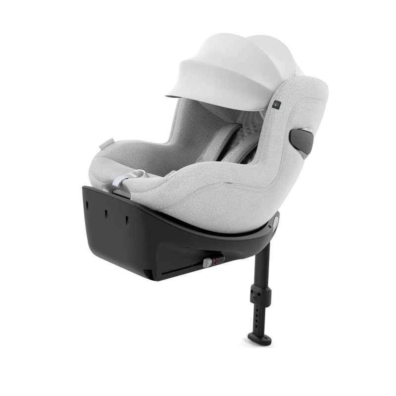 Cybex Sirona Ti  platinnum white plus desde el nacimiento a los 105cm