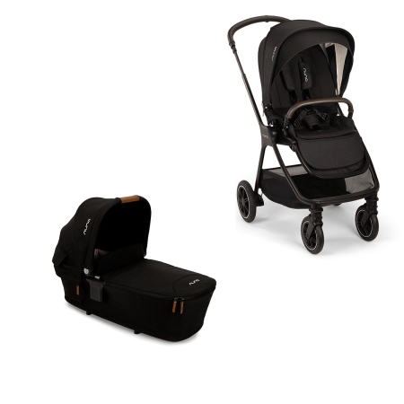 Nuna Triv Next con capazo Lytl Cochecito caviar