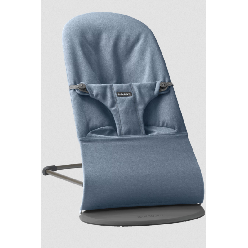 Babybjorn Bliss melange hamaca azul
