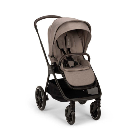 silla de paseo del carrito de bebé Triv Lx All-Season de Nuna en color beige cedar