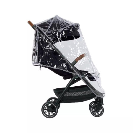 plástico de lluvia para silla de paseo TRVL de Nuna vista lateral
