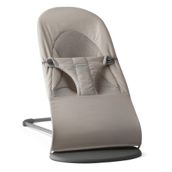 Babybjörn Balance Soft hamaca tejido tri-fabric 005002 Gris arena