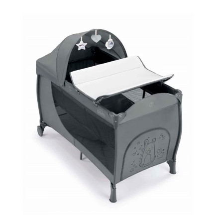 cuna de viaje Daily Plus de CAM en color gris coniglio