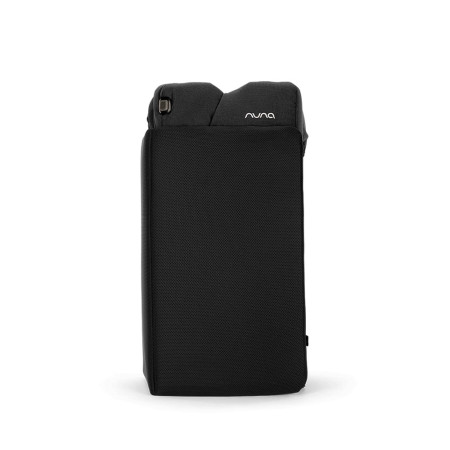 Plegado con funda de Nuna Paal cuna de viaje caviar negra