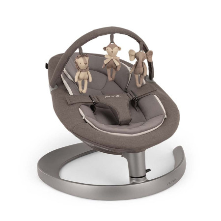 Nuna Leaf Grow hamaca granite incluye juguetes