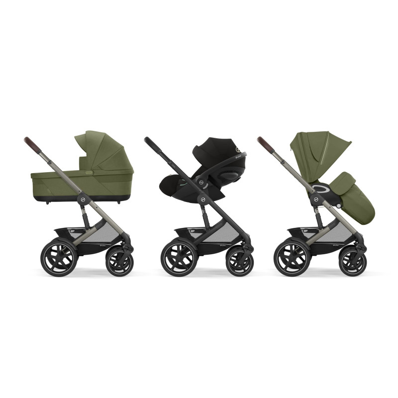 Cybex Talos S Lux carrito bebé con capazo Cot S Lux 2025