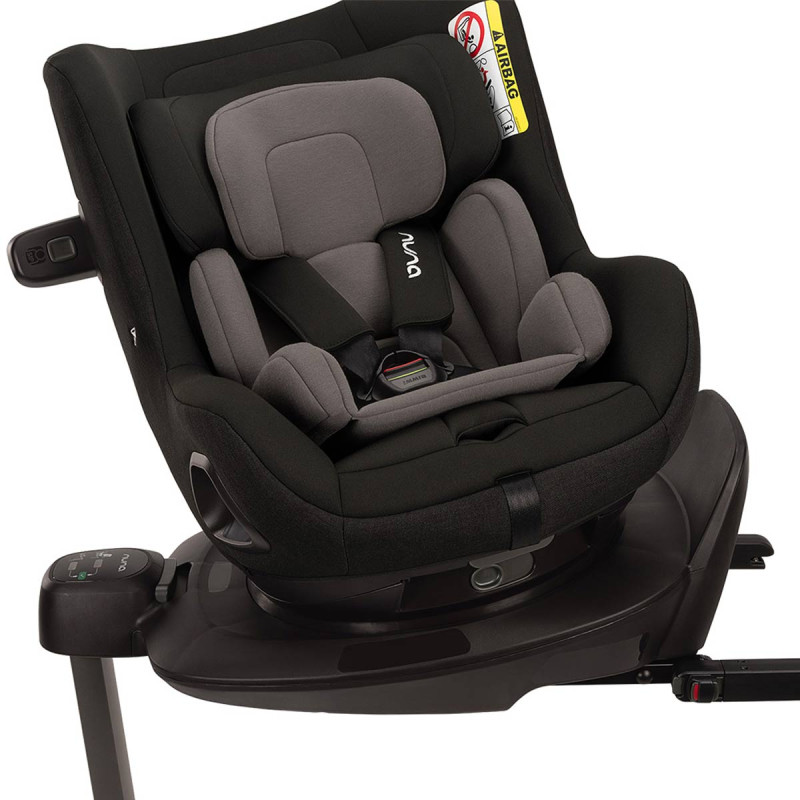 silla de coche pruu de Nuna en color negro caviar