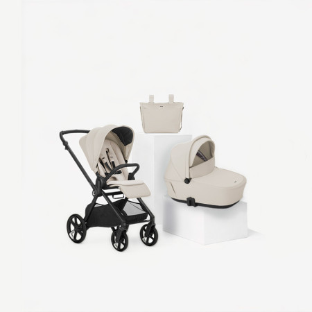 cochecito de bebé Muum de Jané con capazo Sleep en color beige sand II