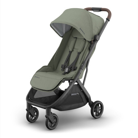 silla de paseo ligera minu v3 de uppababy en color verde evelyn