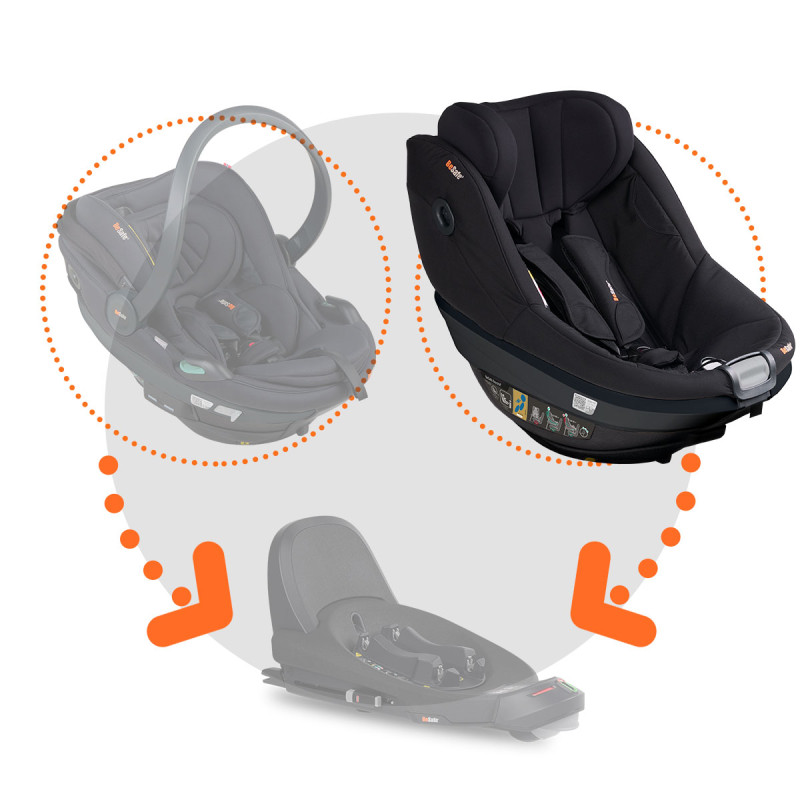 solo incluye Beyond² silla de coche bebé plus test silla de coche i-Ssize fresh black cab