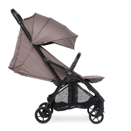 silla de paseo Mast M1x en marrón taupe vista lateral