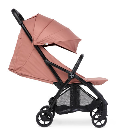 silla de paseo Mast M1x en rosa peach vista lateral