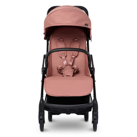 silla de paseo Mast M1x en rosa peach vista frontal