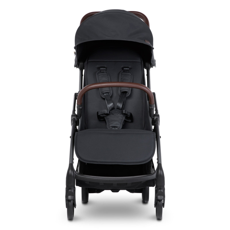 silla de paseo Mast M1x en gris dark grey vista frontal