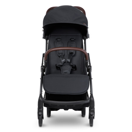 silla de paseo Mast M1x en gris dark grey vista frontal