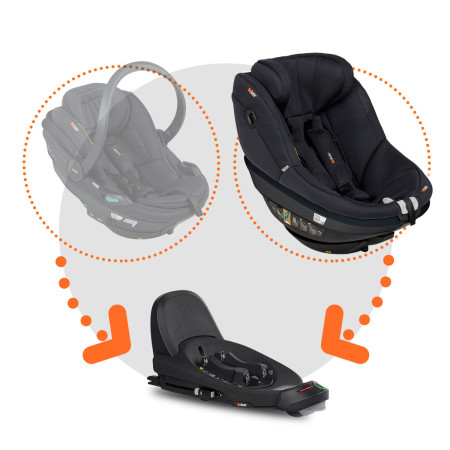 BeSafe pack Beyond² silla de coche bebé con base isofix