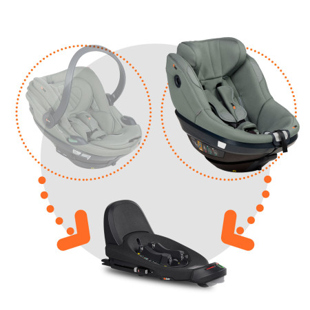 BeSafe pack Beyond² silla de coche bebé con base isofix